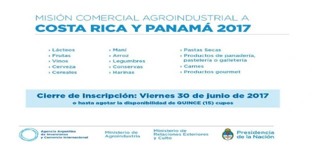 Misin Comercial Agroindustrial a Costa Rica y Panam