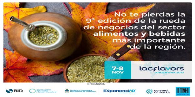 Participe de LACFlavors: la rueda de negocios de alimentos y bebidas ms importante de Amrica Latina y el Caribe