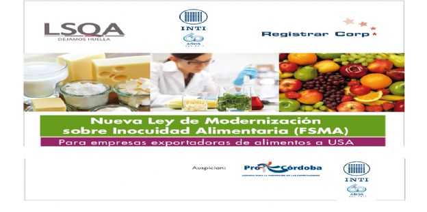 Capacitacin Empresarial sobre Nueva Ley de Modernizacin sobre Inocuidad Alimentaria