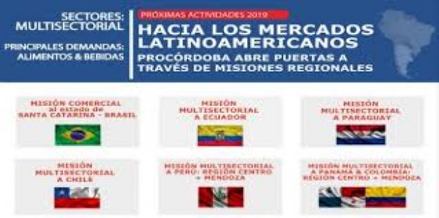 ProCrdoba avanza hacia mercados latinomericanos