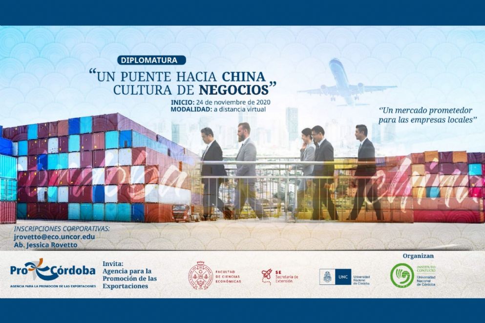 Un puente hacia China: cultura de negocios, nueva diplomatura en la UNC