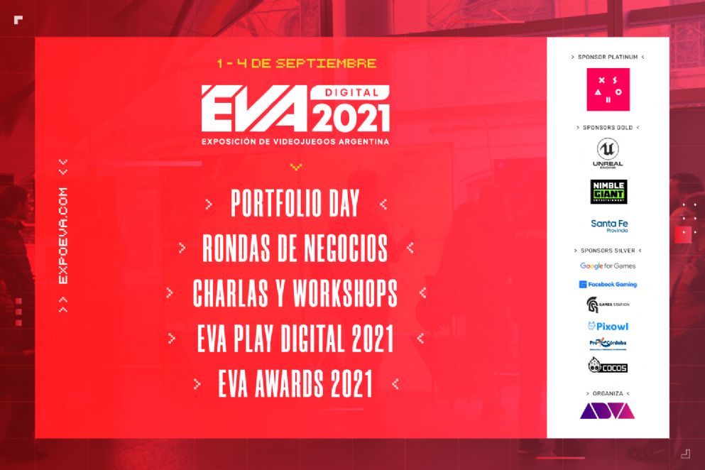 Exposición de Videojuegos Argentina - EVA 2021