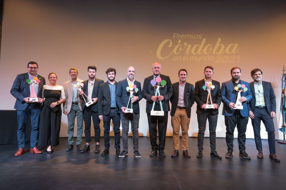 Se entregaron los Premios Córdoba en el Mundo 2021
