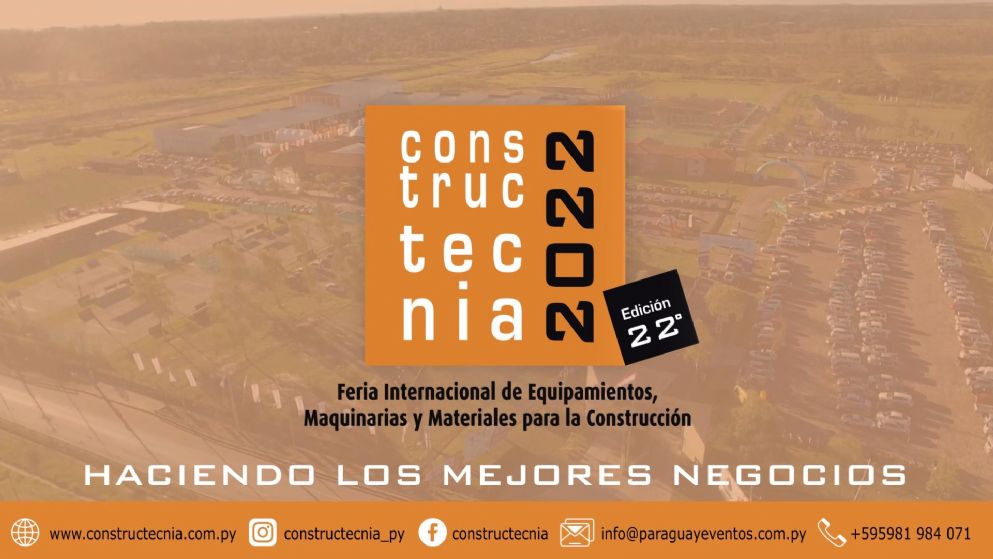 Constructecnia 2022: Participe como expositor o como visitante