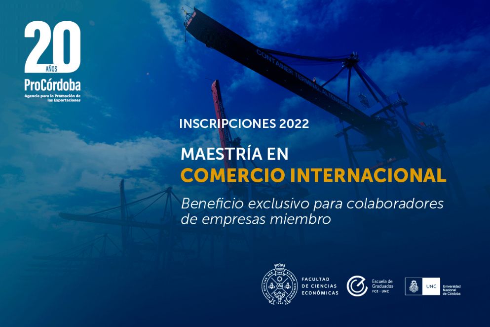 Maestra en Comercio Internacional: inscripciones abiertas y beneficios disponibles