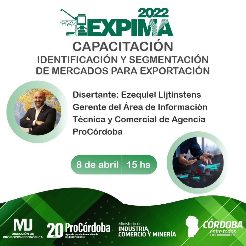 Capacitacin: Identificacin y Segmentacin de Mercados para Exportacin