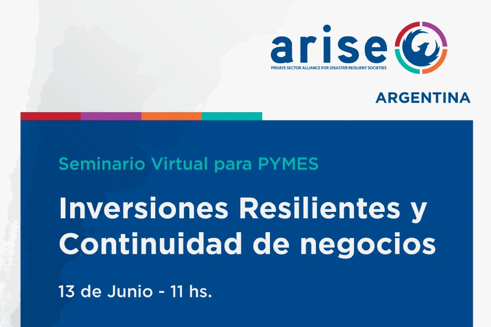 Seminario virtual: Inversiones Resilientes y Continuidad de Negocios