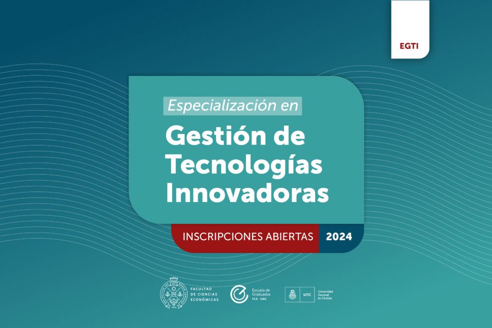 Especialización en Gestión de Tecnologías Innovadoras