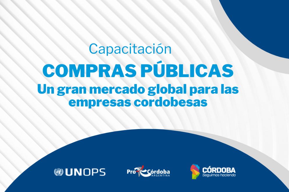 Jornada de capacitacin: Compras Pblicas, un mercado global para las empresas cordobesas